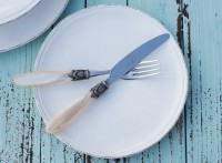 Lena Dessertteller creme-weiss Lena Dessertteller creme-weiss